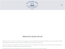 Tablet Screenshot of oceanlink.com.ua